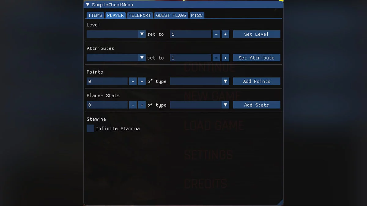 Cyberpunk 2077 — Чит мод (Simple Cheat Menu)