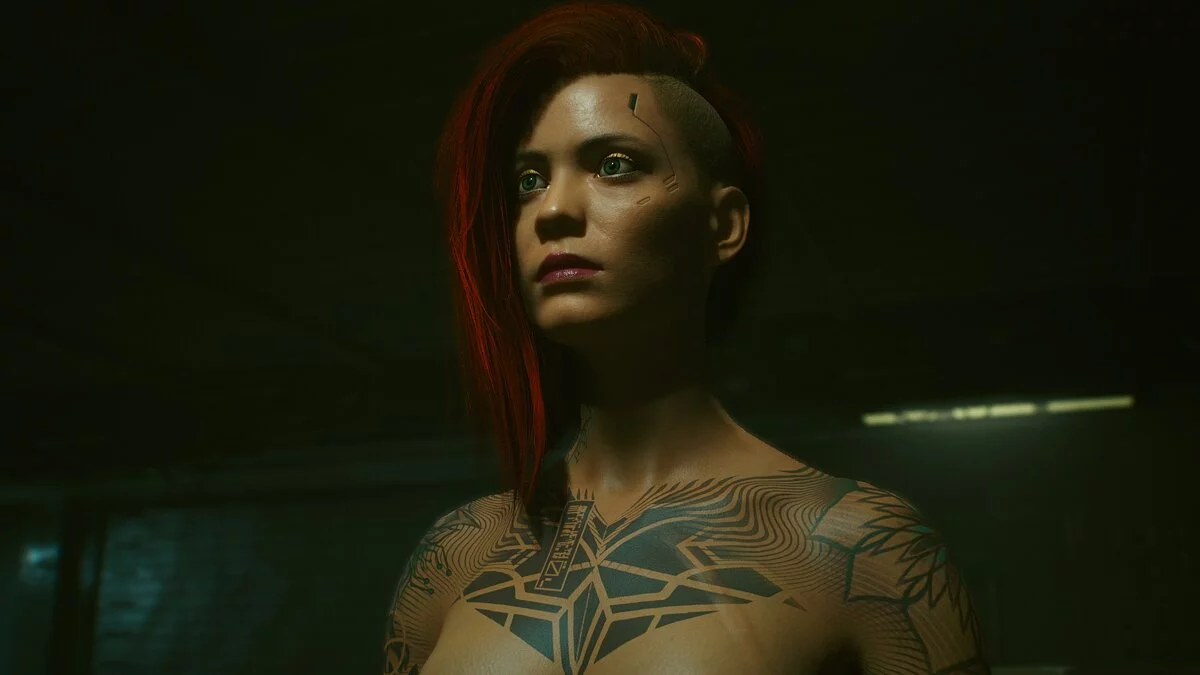 Cyberpunk 2077 — Mujer corporativa después del prólogo