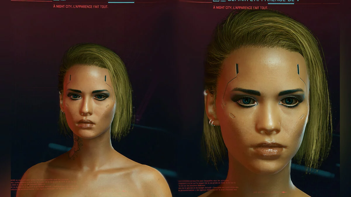 Cyberpunk 2077 — Blonde cutie V