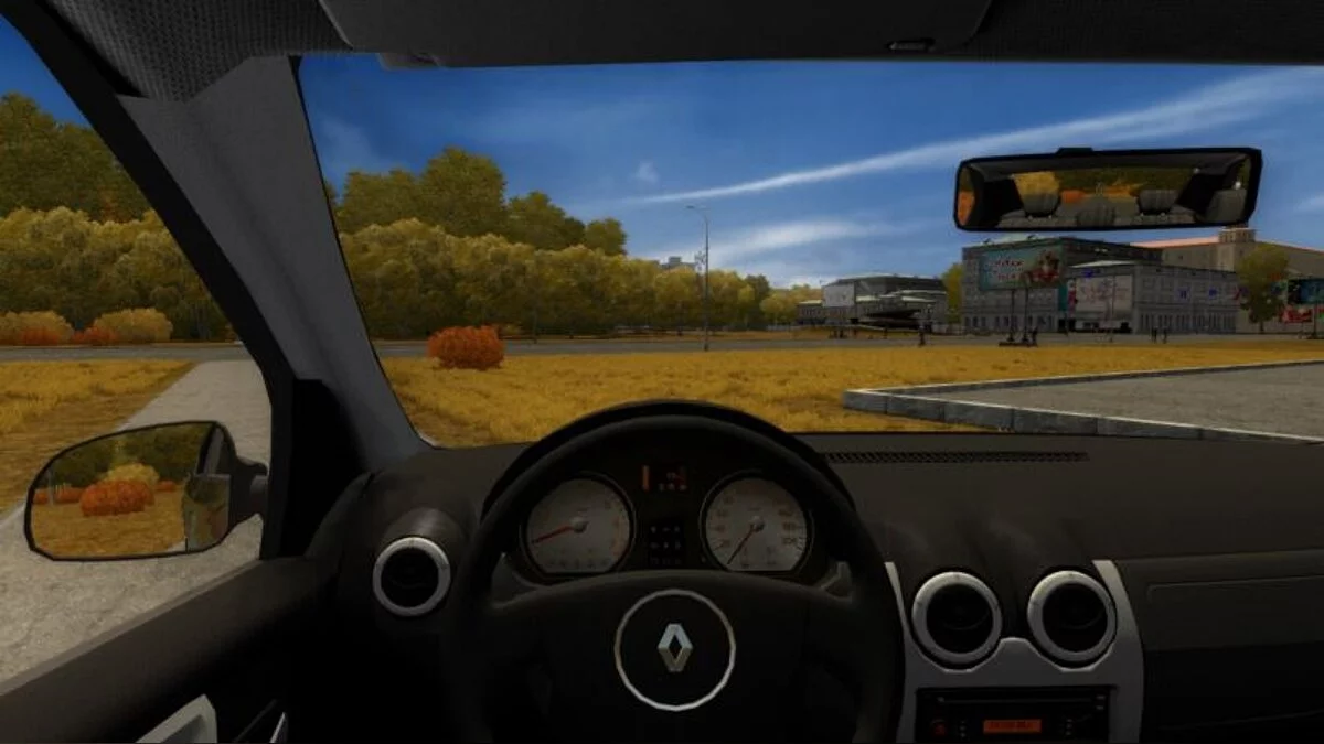 City Car Driving — Ренаульт Логан