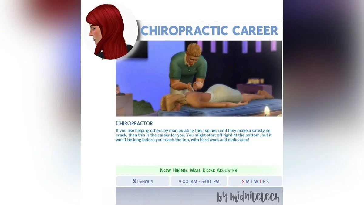 The Sims 4 — Chiropractor