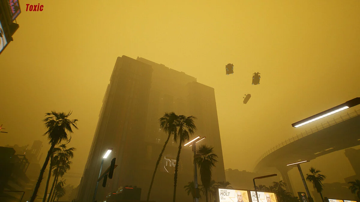 Cyberpunk 2077 — Изменение климата