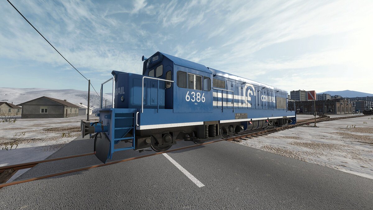 Derail Valley — Conrail livery for diesel locomotive DE6