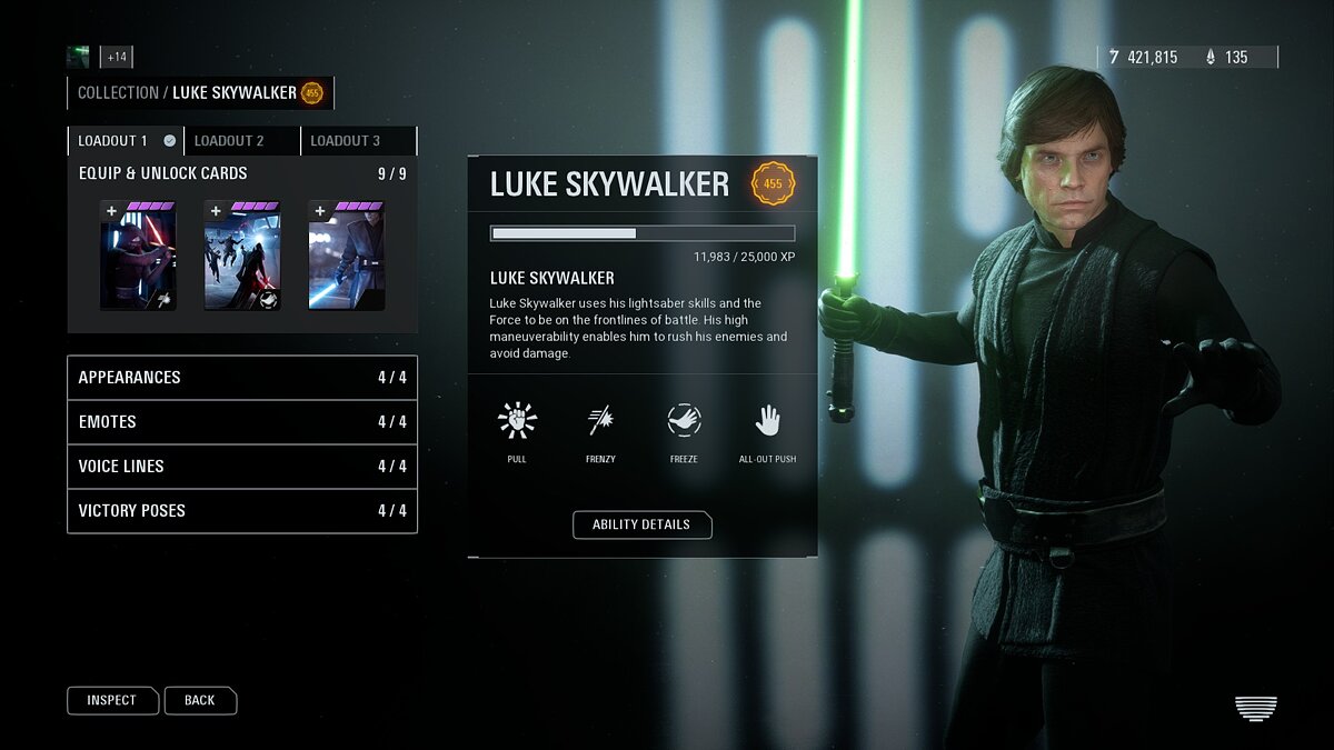 Star Wars: Battlefront 2 — Luke Skywalker's New Abilities