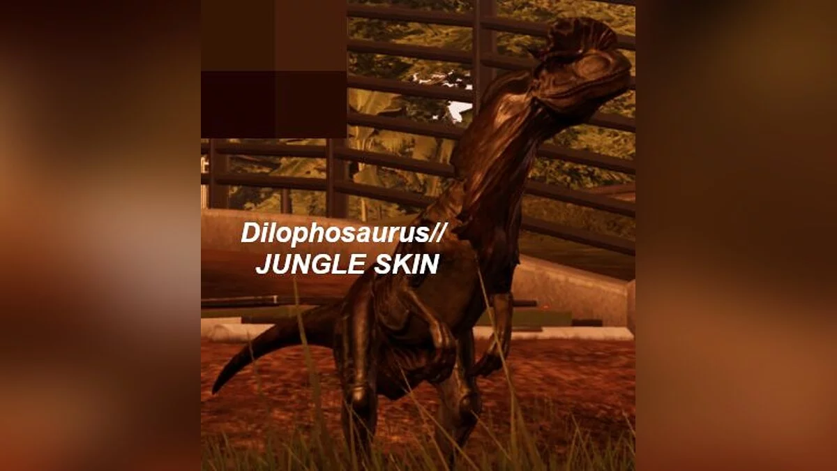 Jurassic World Evolution — Jungle Dilophosaurus