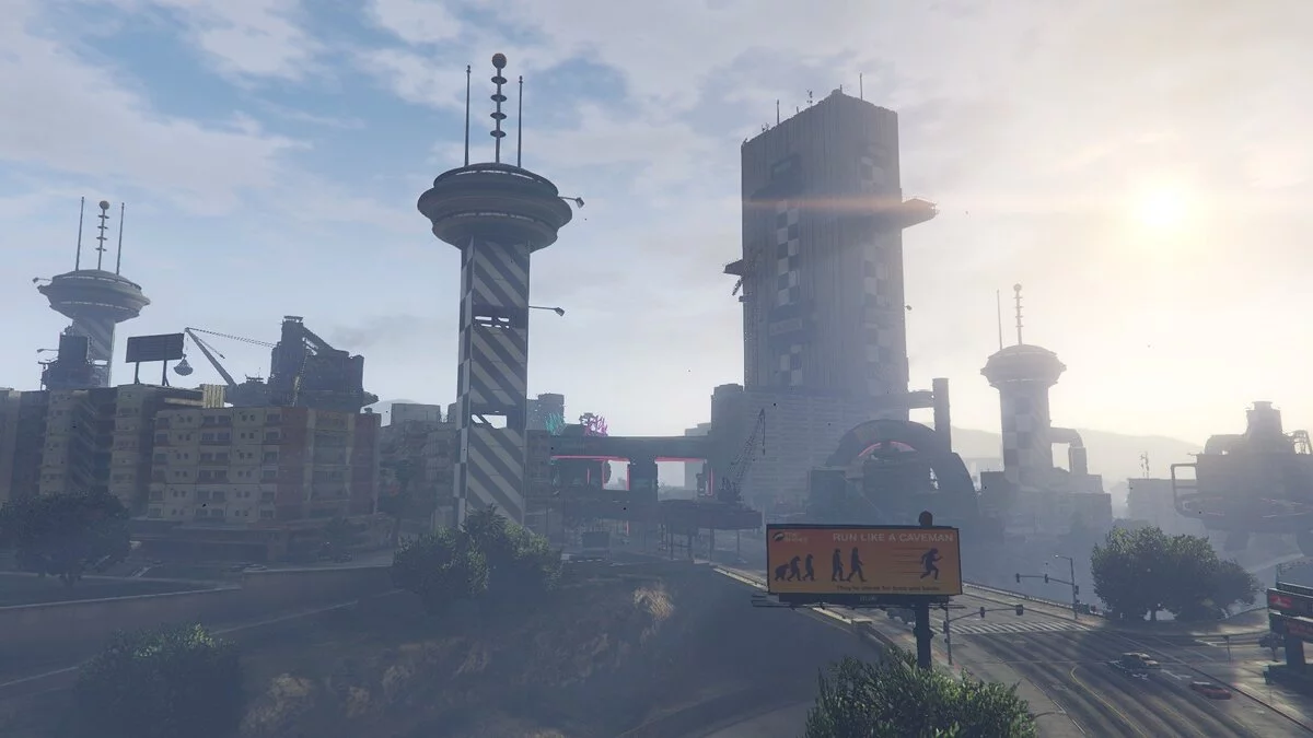 GTA 5 — Карта кіберпанк