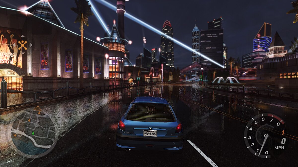 Need for Speed Underground 2 — Modern graphics