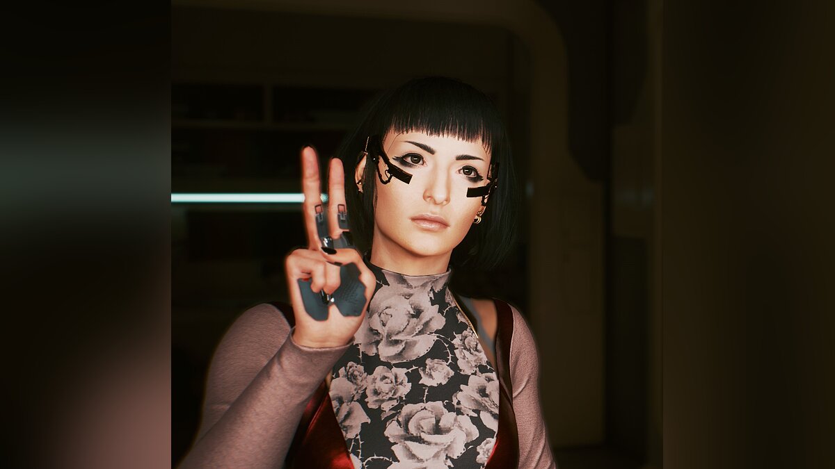 Cyberpunk 2077 — V is a half-Asian woman