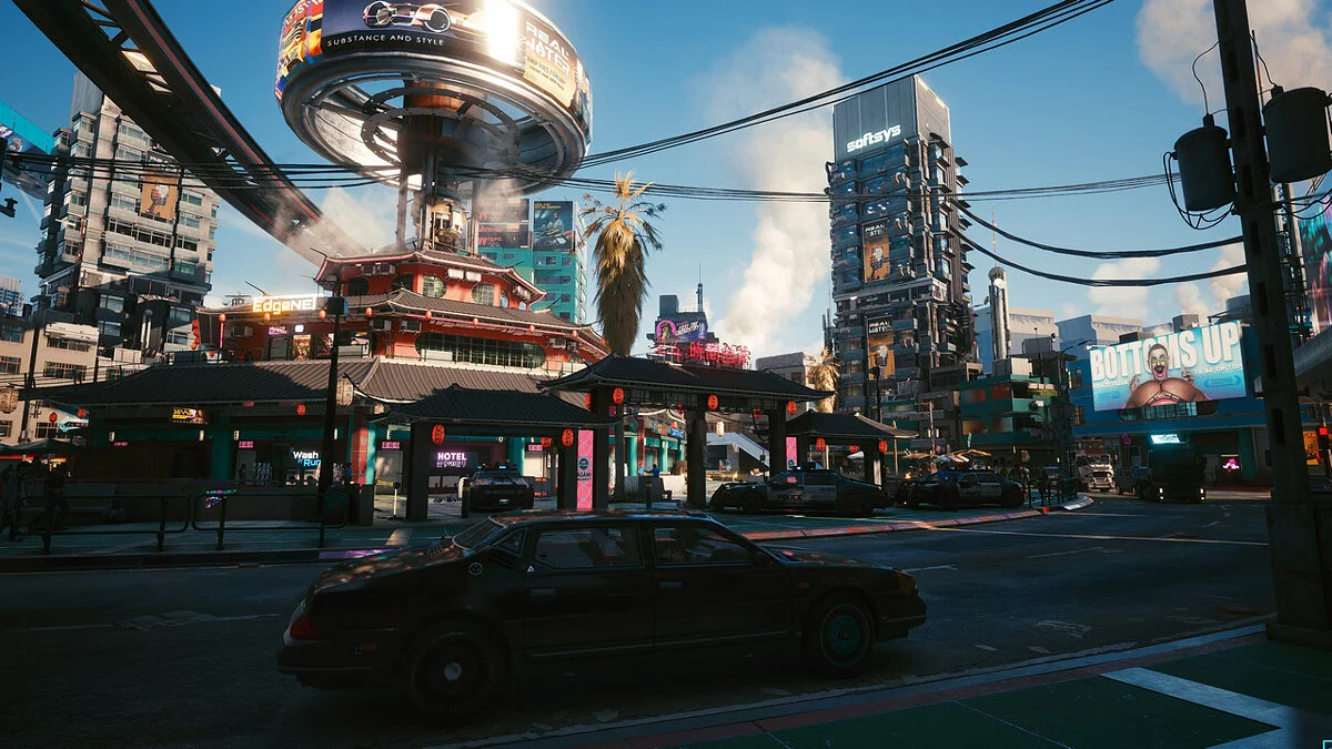 Cyberpunk 2077 — Естественное освещение