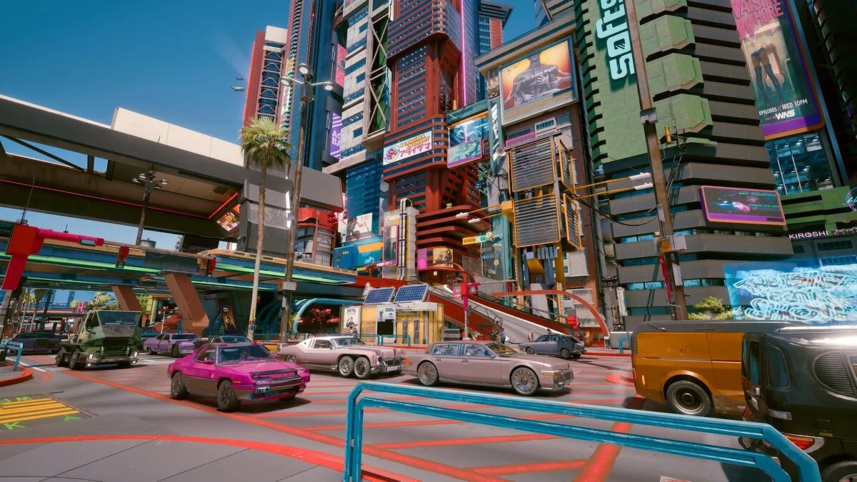 Cyberpunk 2077 — Поліпшене освітлення