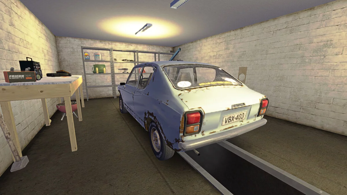 My Summer Car — Save (Satsuma, new engine, gameplay intact, 500,000 marks, numbers received)