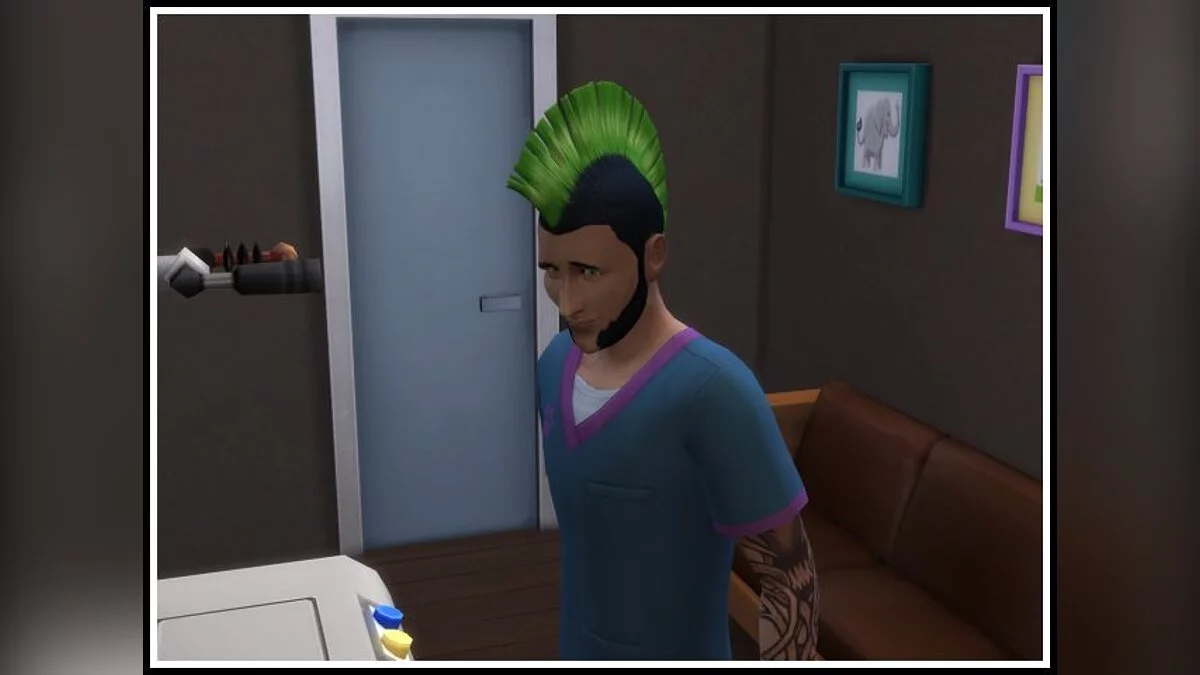 The Sims 4 — Hiring certain employees in a veterinary clinic (01/16/2021)