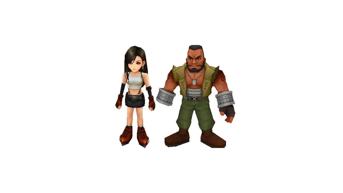 Final Fantasy VII — Improved characters