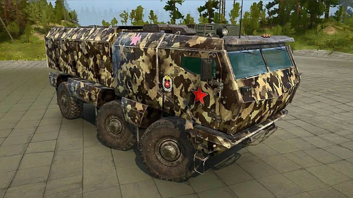 Spintires: MudRunner — Kamaz TYPHOON v1.0