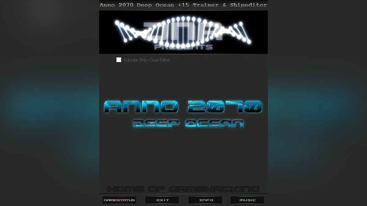 Anno 2070: Deep Ocean — Trainer (+15) [2.00.7792]