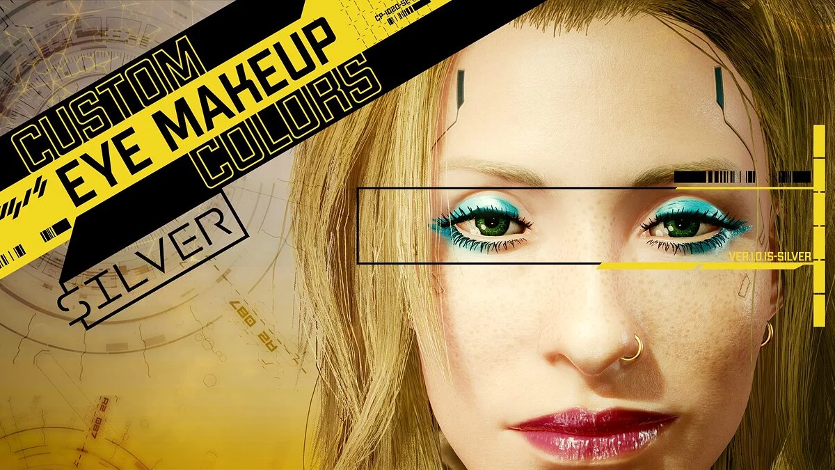 Cyberpunk 2077 — New eye makeup colors