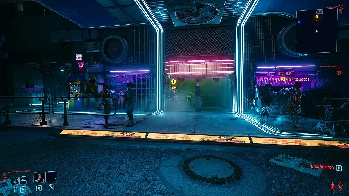 Cyberpunk 2077 — Improved color correction