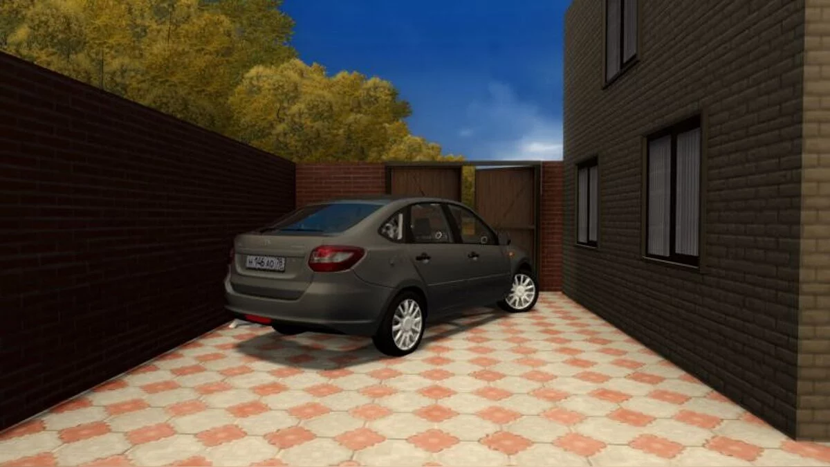 City Car Driving — Лада Гранта Лифтбек