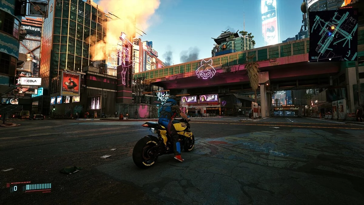 Cyberpunk 2077 — Изменение контрастности