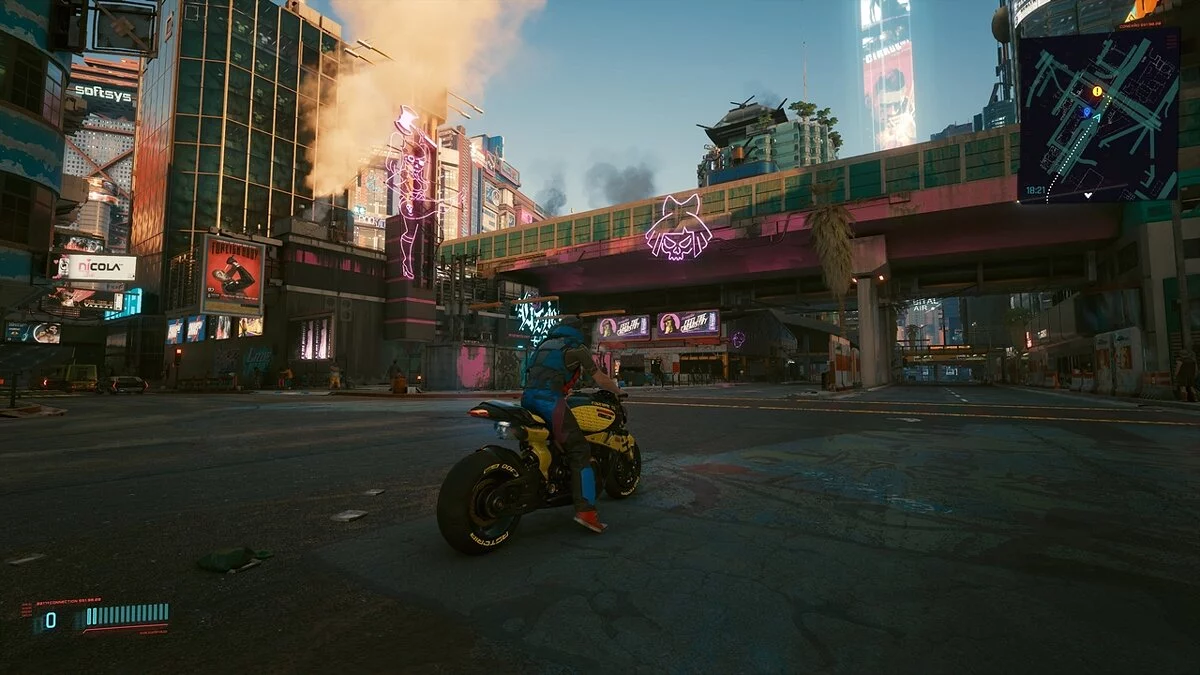 Cyberpunk 2077 — Изменение контрастности