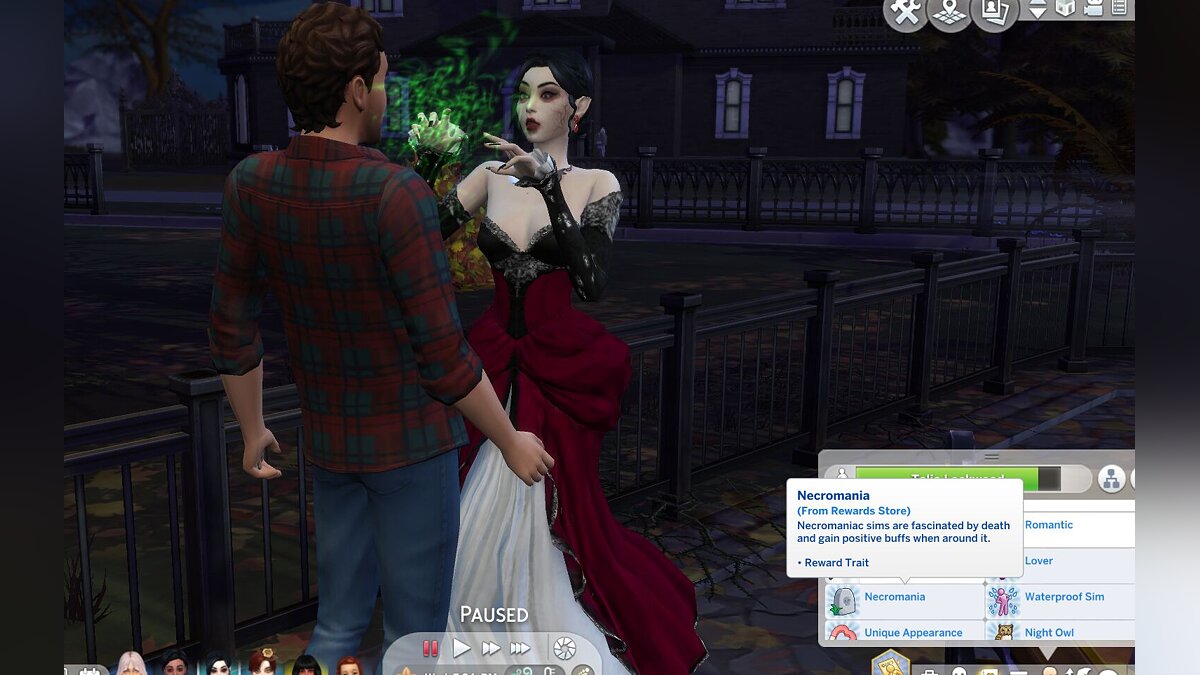 The Sims 4 — Character Trait: Necromania