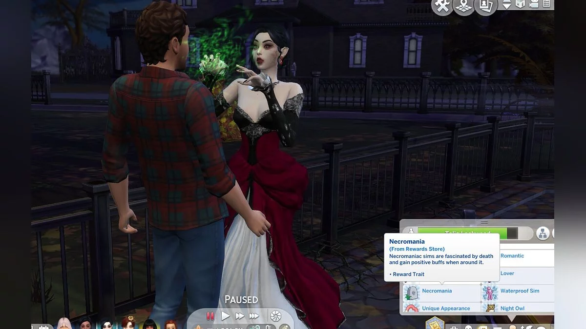 The Sims 4 — Character Trait: Necromania