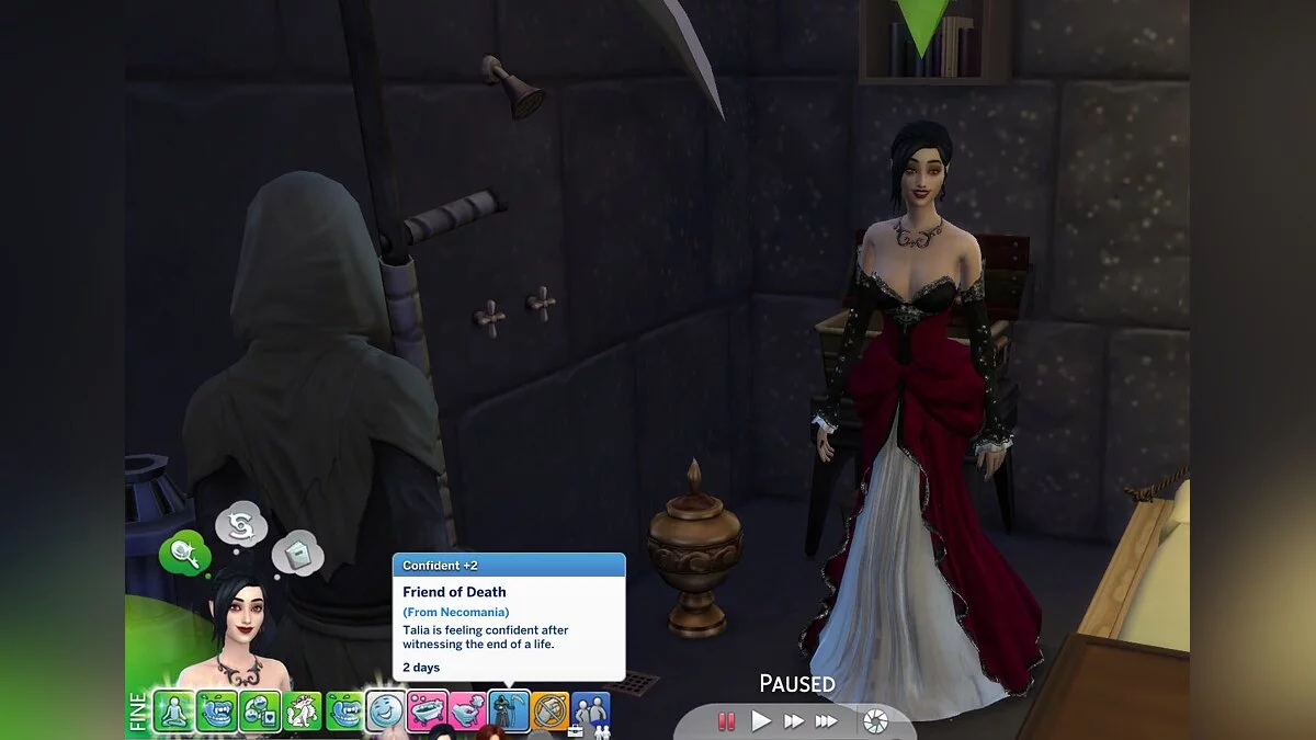 The Sims 4 — Характеристика характеру - некроманія
