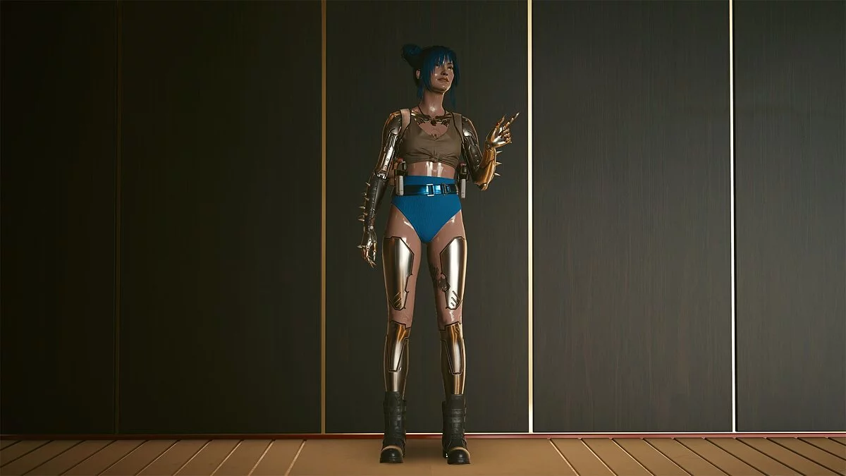 Cyberpunk 2077 — Cuerpo y cabeza de plástico.