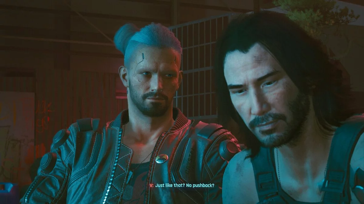 Cyberpunk 2077 — Preajuste masculino guapo y carismático.