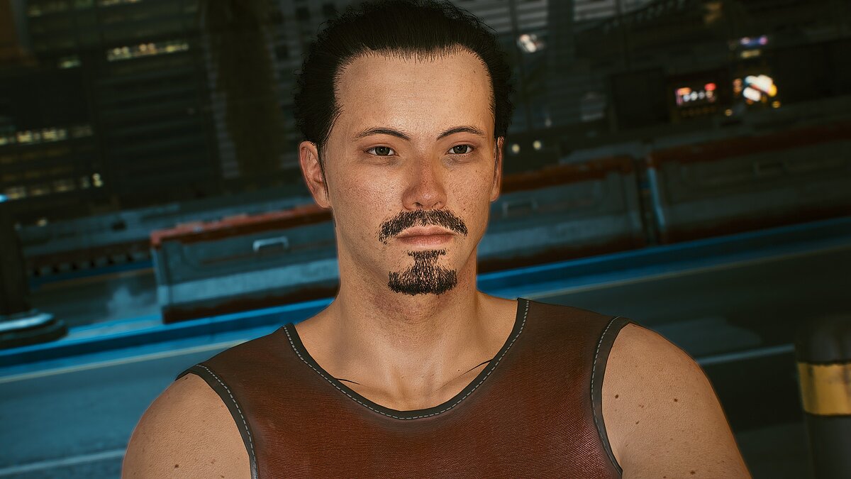 Cyberpunk 2077 — Asian man preset