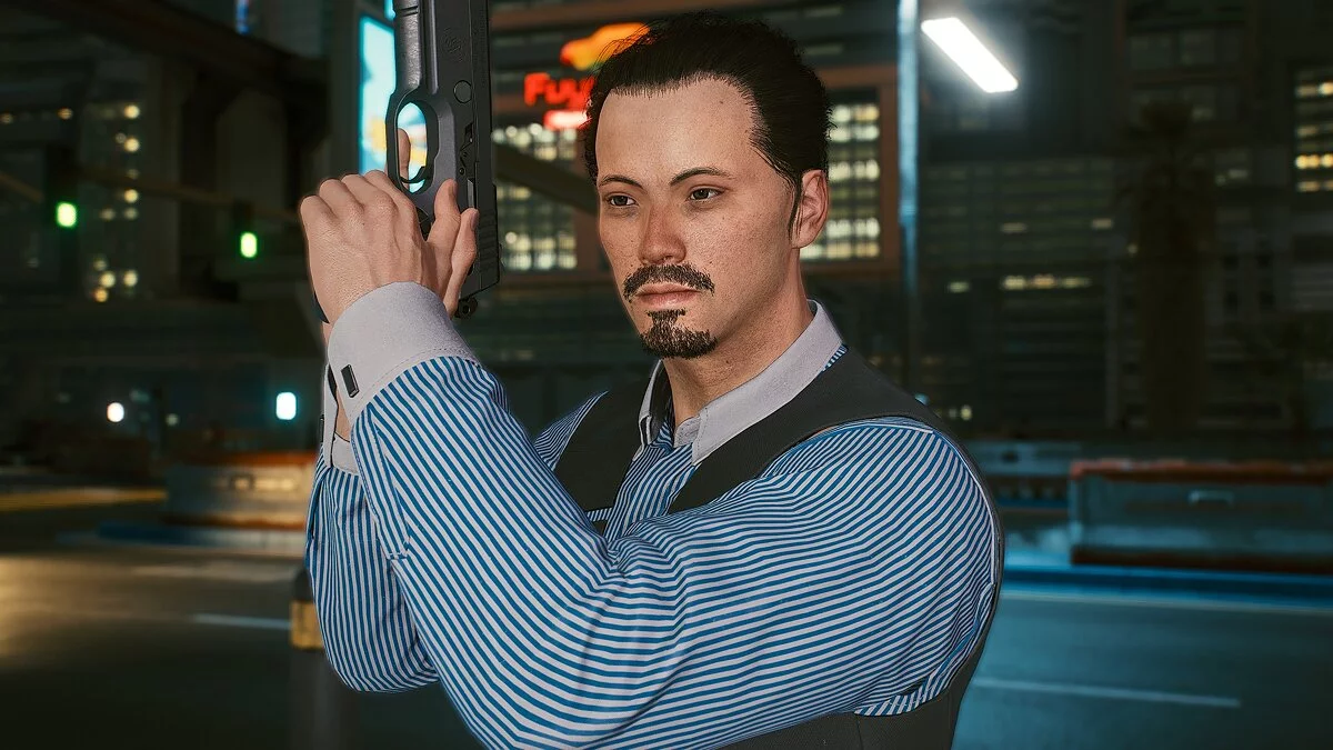 Cyberpunk 2077 — Предустановка азиатского мужчины