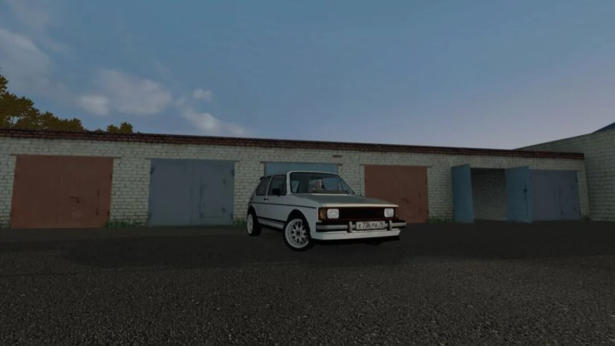 City Car Driving — Volkswagen Golf MK1