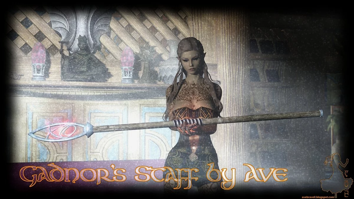 The Elder Scrolls 5: Skyrim Legendary Edition — Посох Гаднора