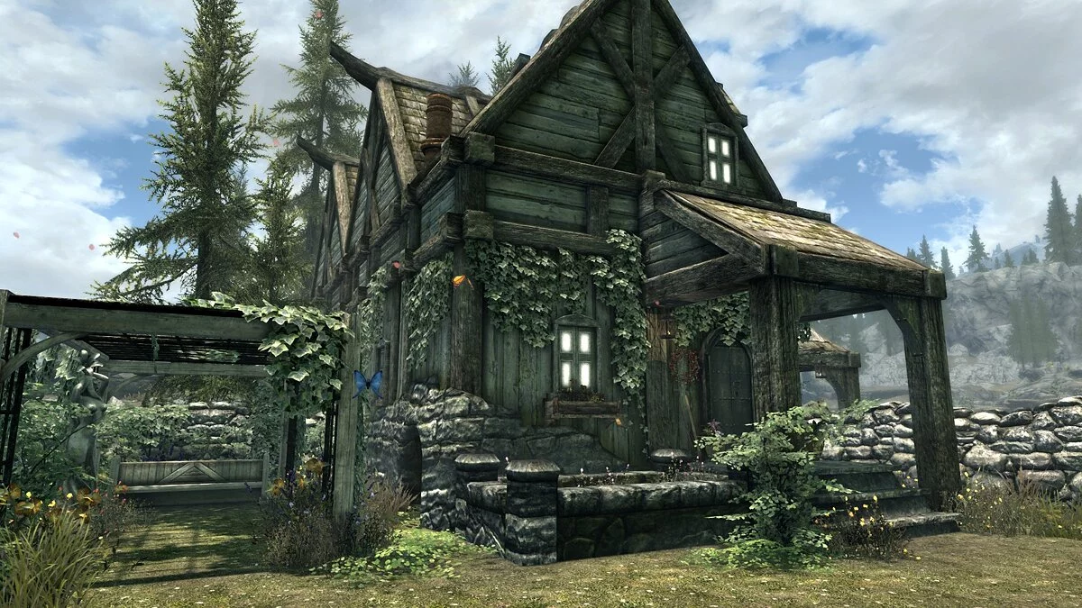 Elder Scrolls 5: Skyrim Special Edition — Cozy house for a writer