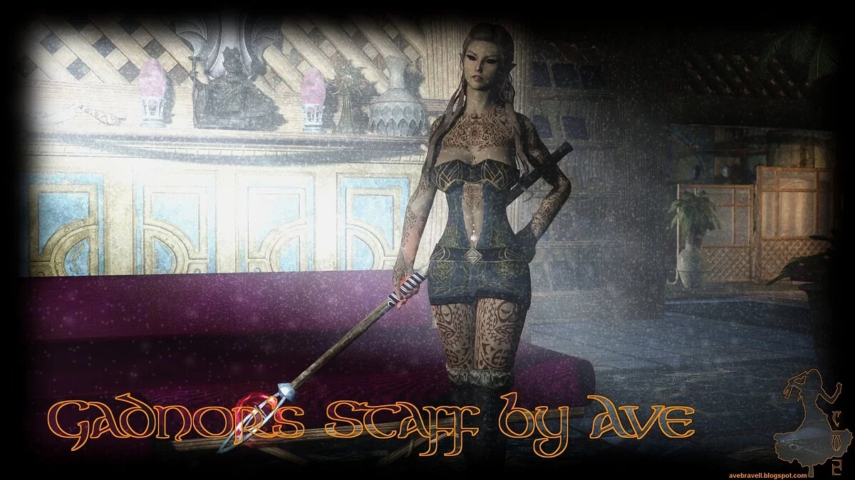 Elder Scrolls 5: Skyrim Special Edition — Посох Гаднора