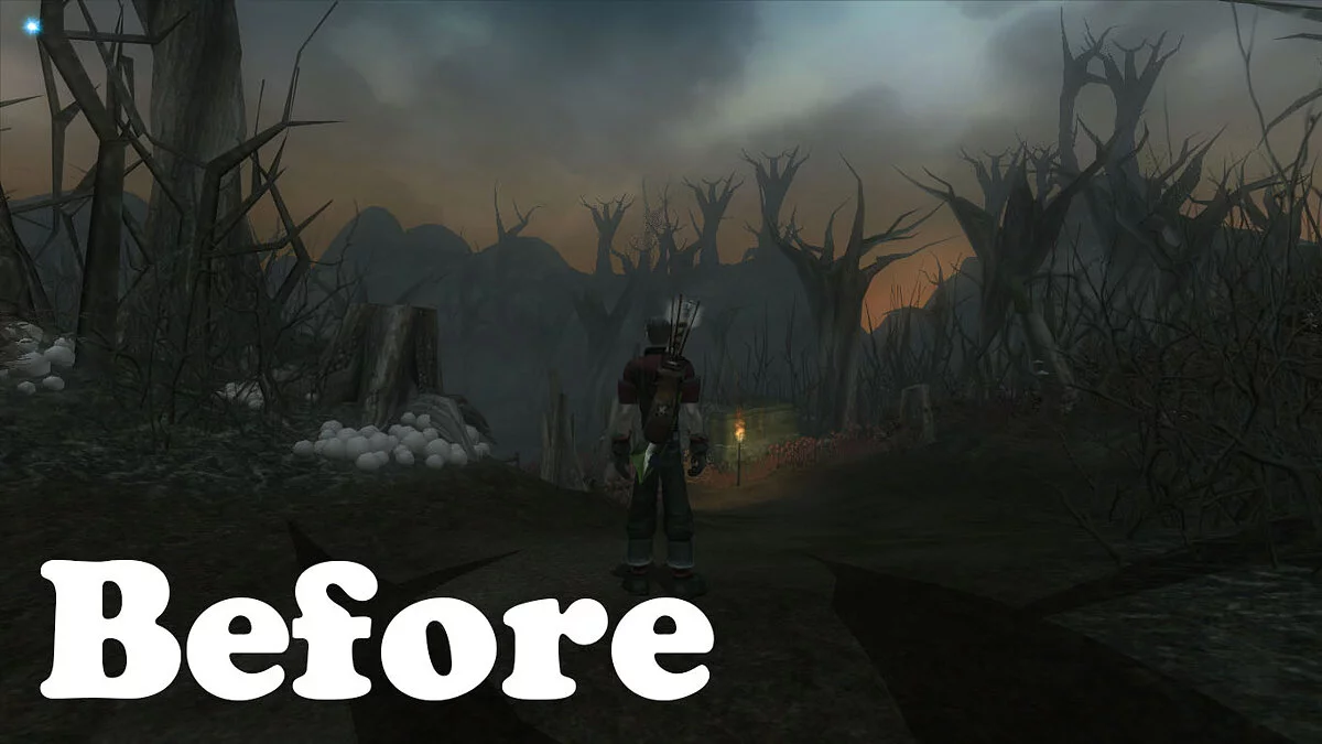 Fable: The Lost Chapters — Increased draw distance