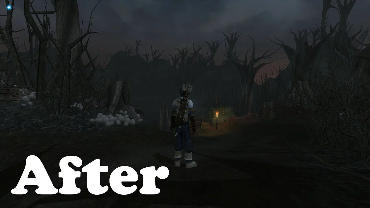 Fable: The Lost Chapters — Збільшена дальність промальовування