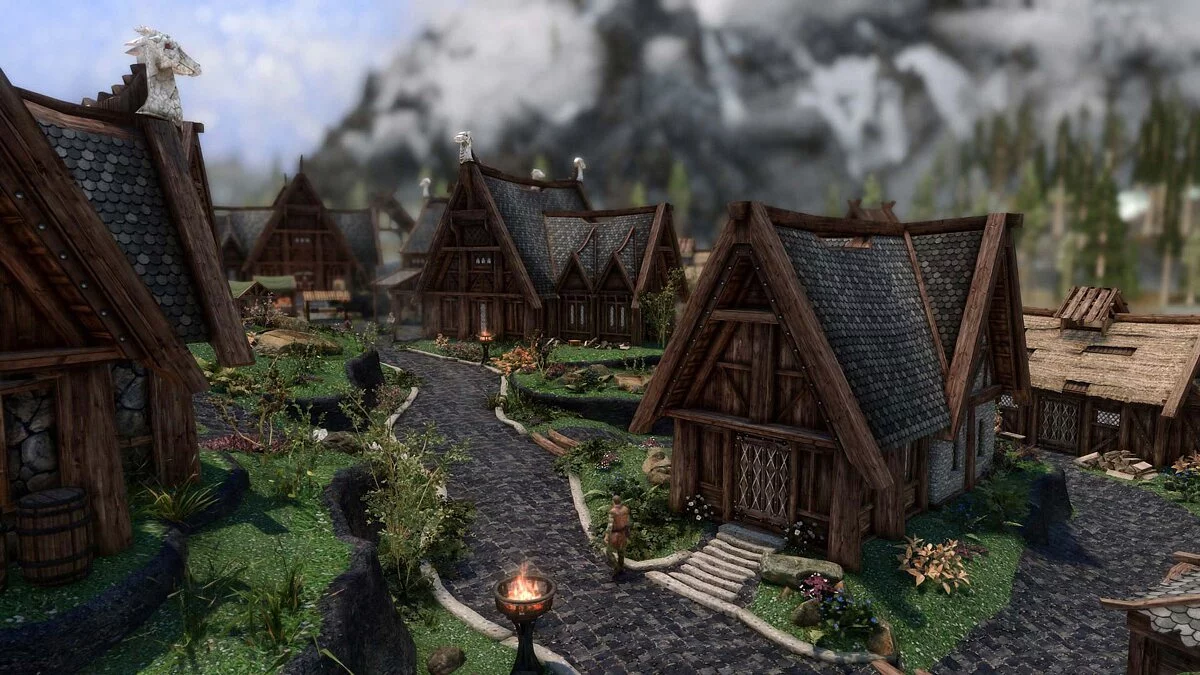 Elder Scrolls 5: Skyrim Special Edition — Полный ретекстур экстерьера и интерьера в 4K