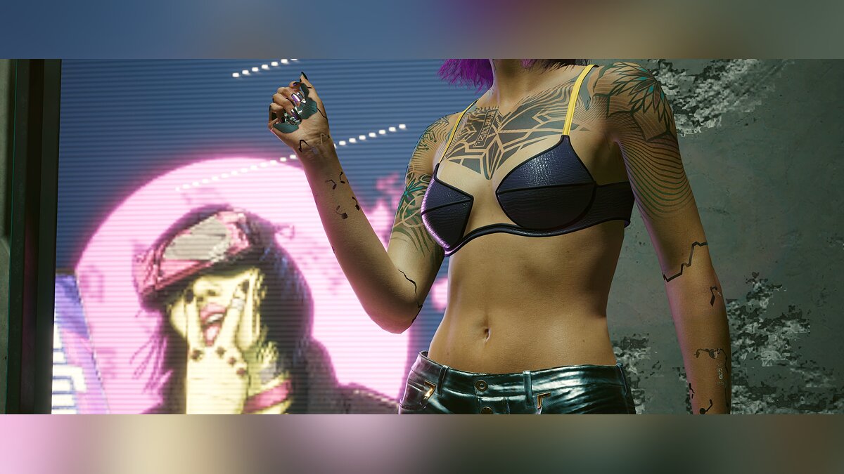 Cyberpunk 2077 — All T-shirts and bras