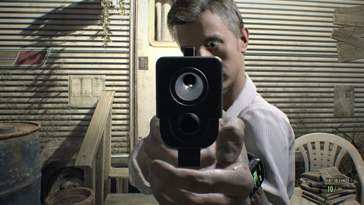 Resident Evil 7 Biohazard — Вид от третьего лица