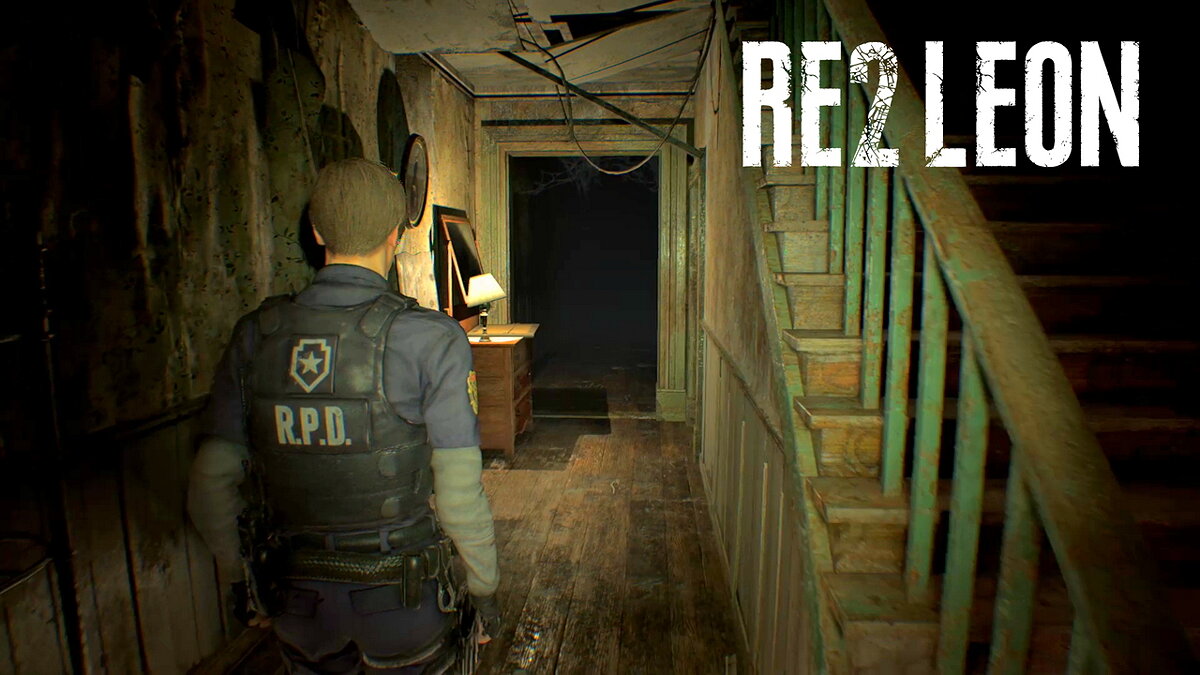 Resident Evil 7 Biohazard — Leon from the game Resident Evil 2