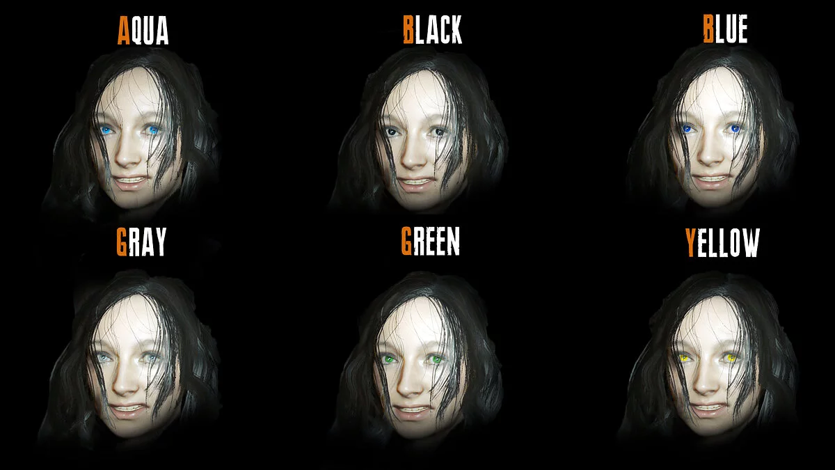 Resident Evil 7 Biohazard — Зміна кольорів для Мії