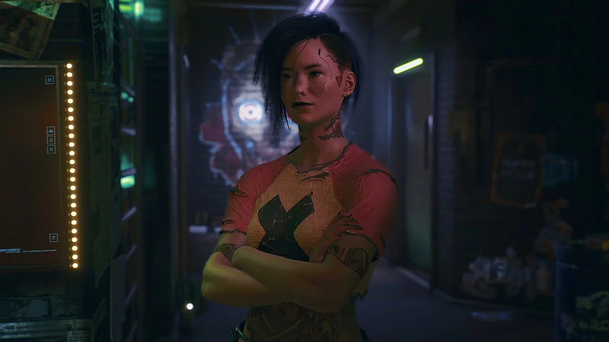 Cyberpunk 2077 — V es un niño de la calle.