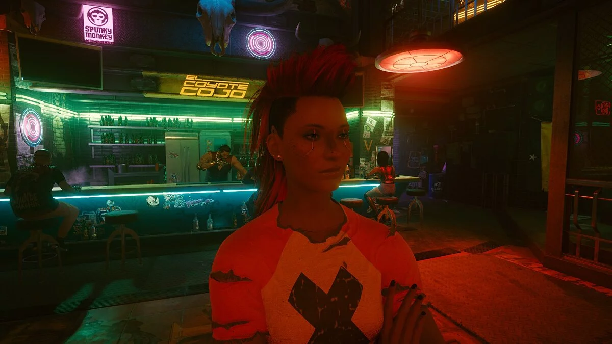 Cyberpunk 2077 — Прическа разбойника