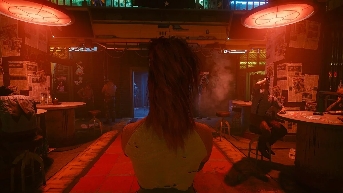 Cyberpunk 2077 — Прическа разбойника