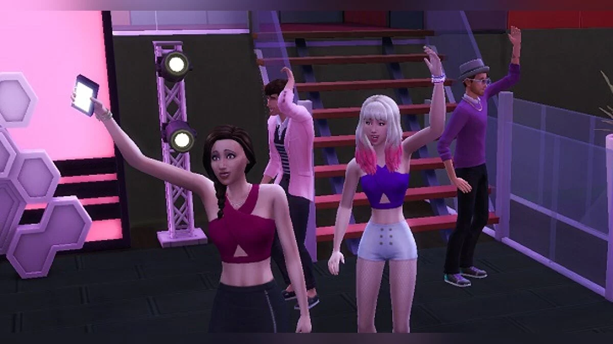 The Sims 4 — Sólo personajes jóvenes visitan las discotecas (22/01/2021)