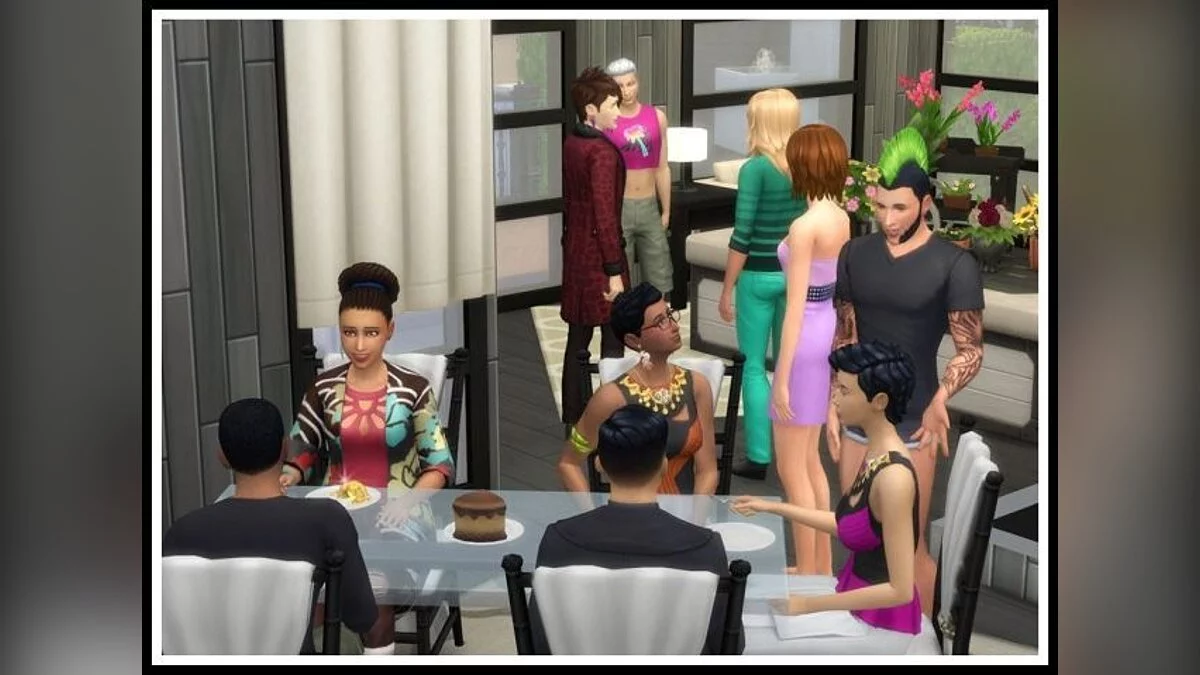 The Sims 4 — Inauguración de una casa en lugar de "bienvenida" (21/01/2021)