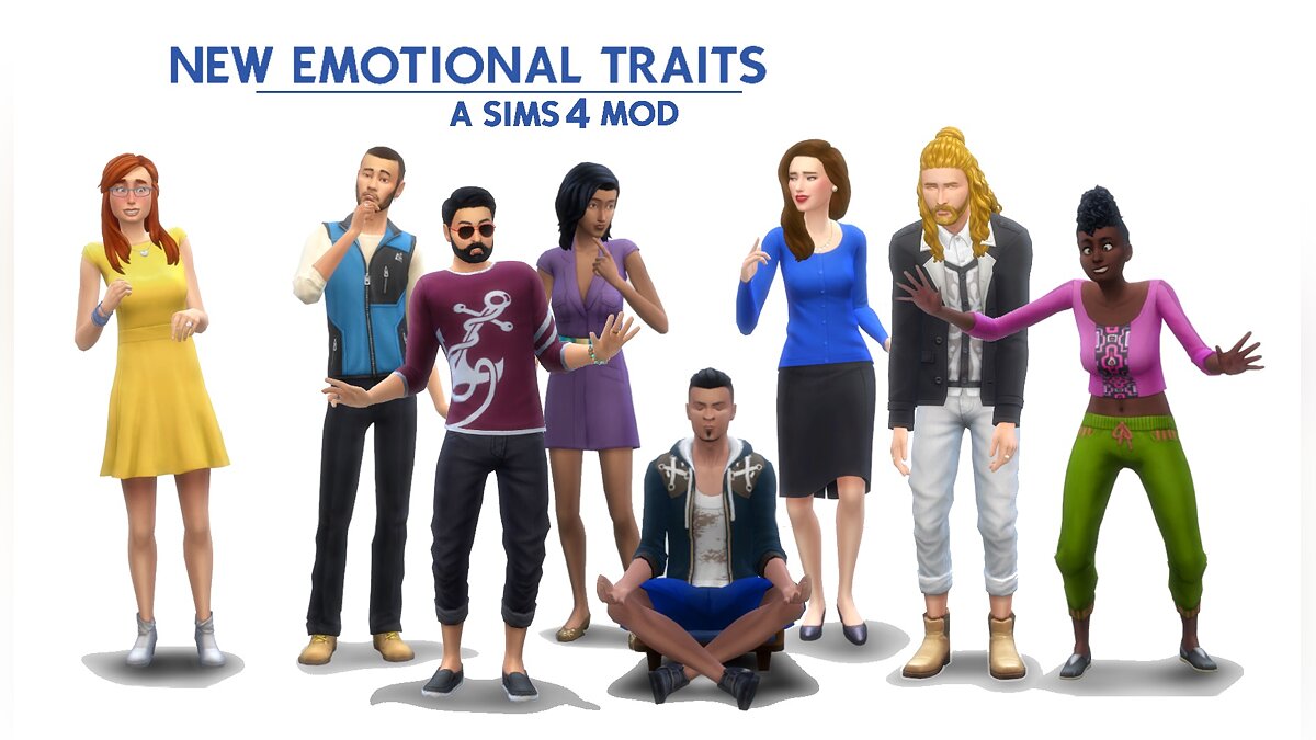 The Sims 4 — New emotional traits (01/22/2021)