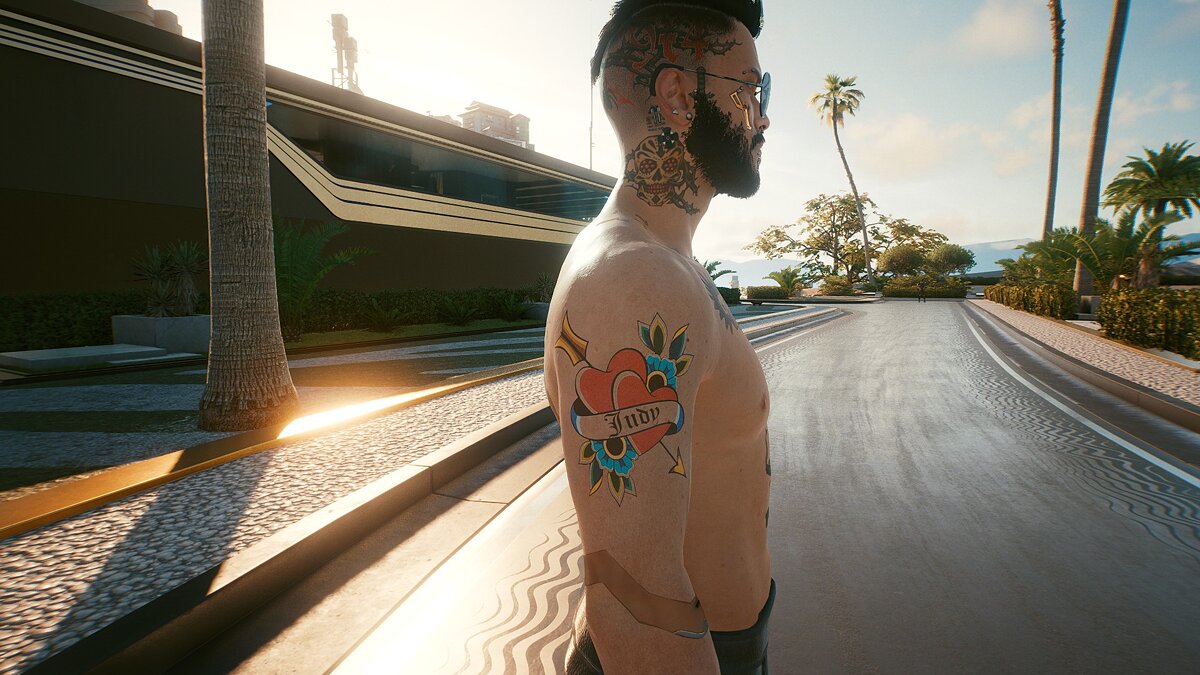 Cyberpunk 2077 — Romantic tattoo