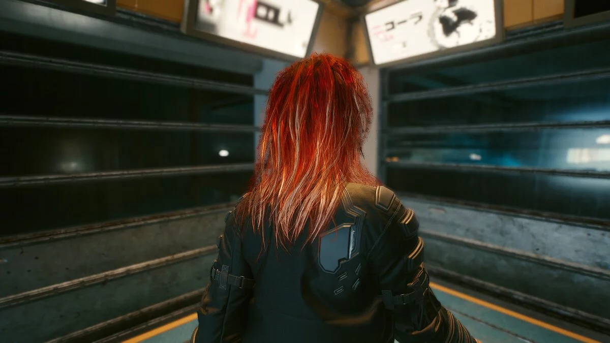 Cyberpunk 2077 — Цвет волос Черной вдовы из фильма «Мстители. Финал»